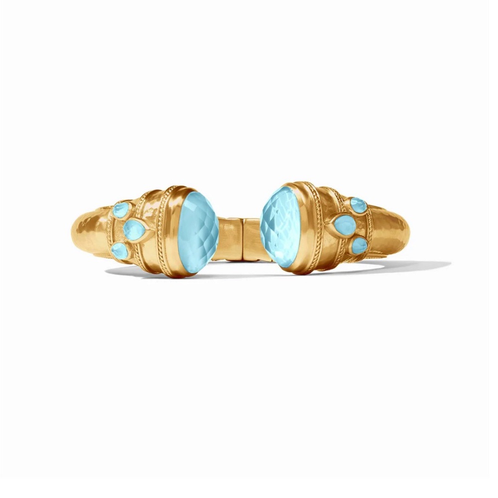 Julie Vos Cannes Cuff Capri Blue